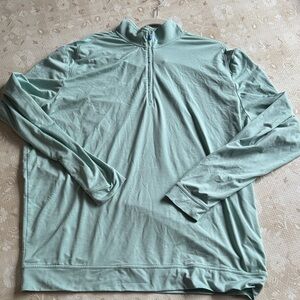 Johnnie-O Vaughn Striped Performance 1/4 Zip